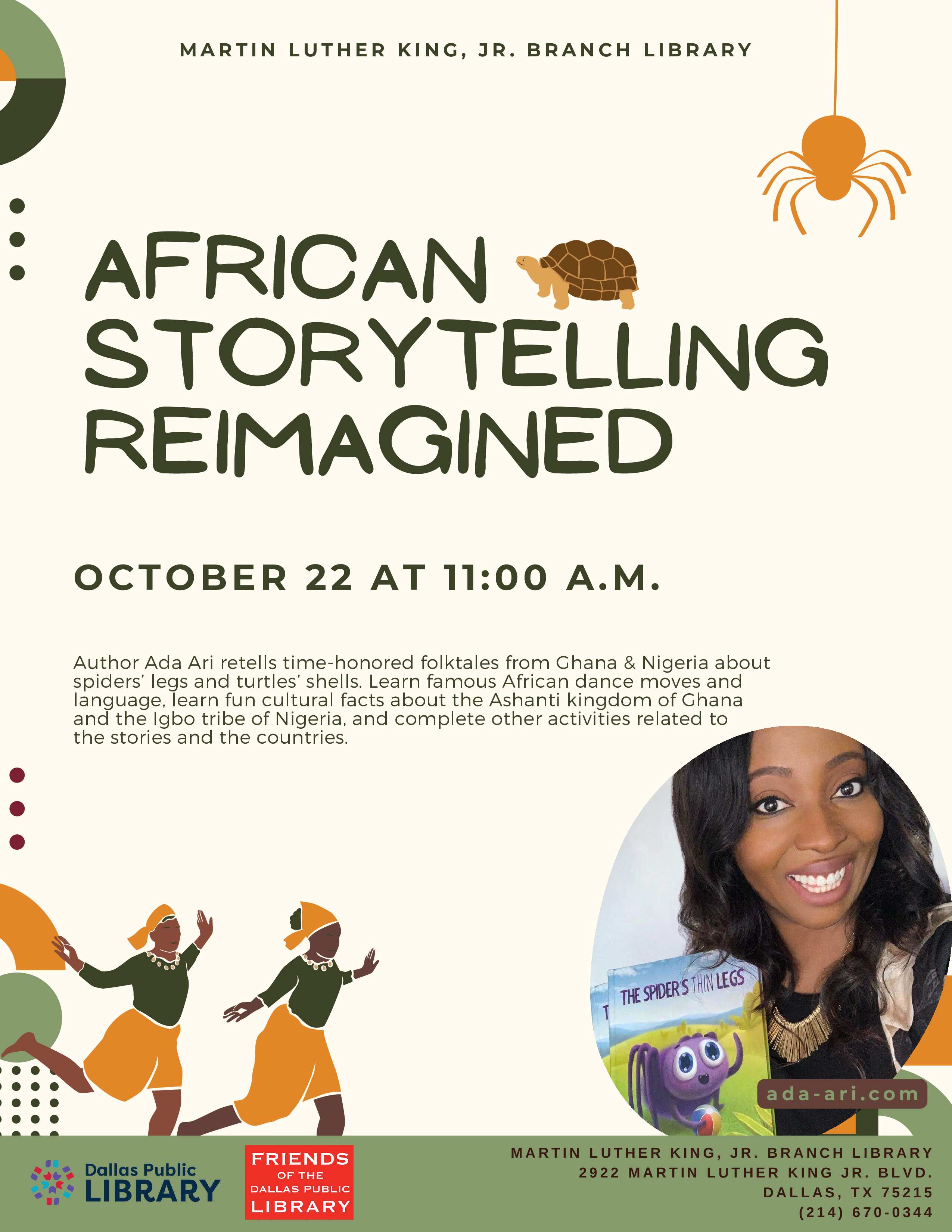 African Storytelling Reimagined Dallas Public Library